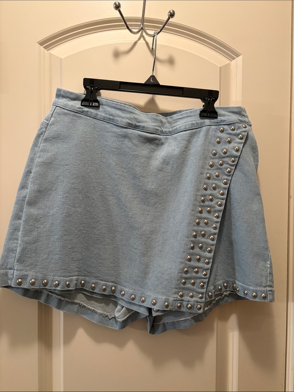 Denim Skort